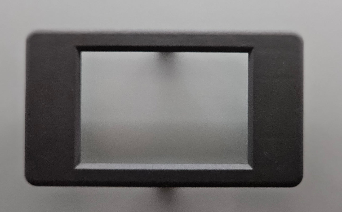 Mounting frame for 3.5" display